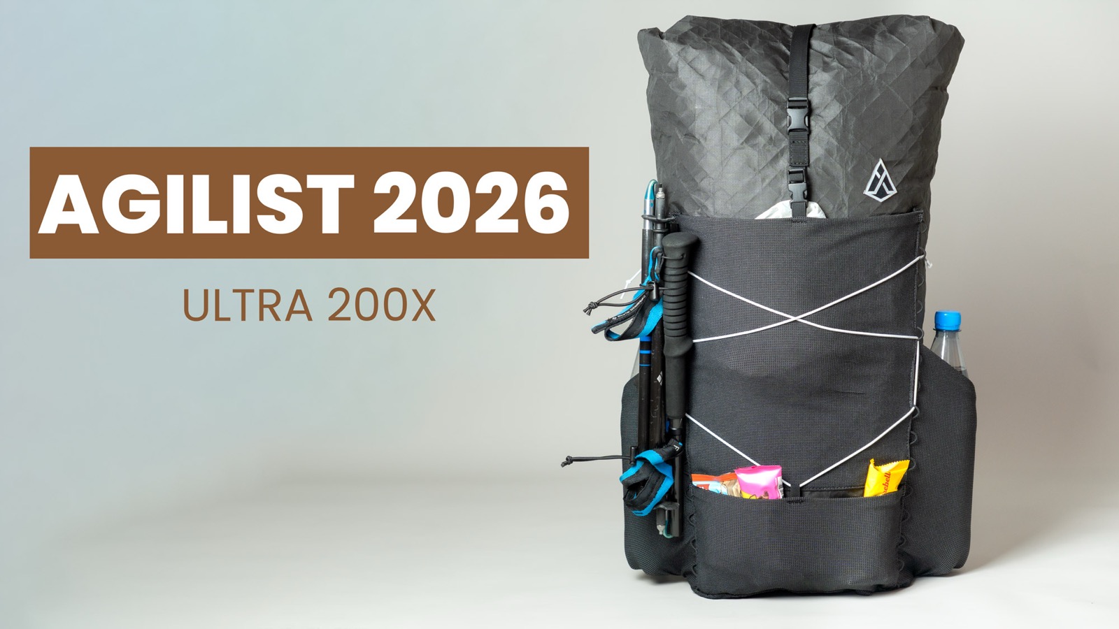 Video: Ultraleicht Rucksack Agilist 2026 im Detail