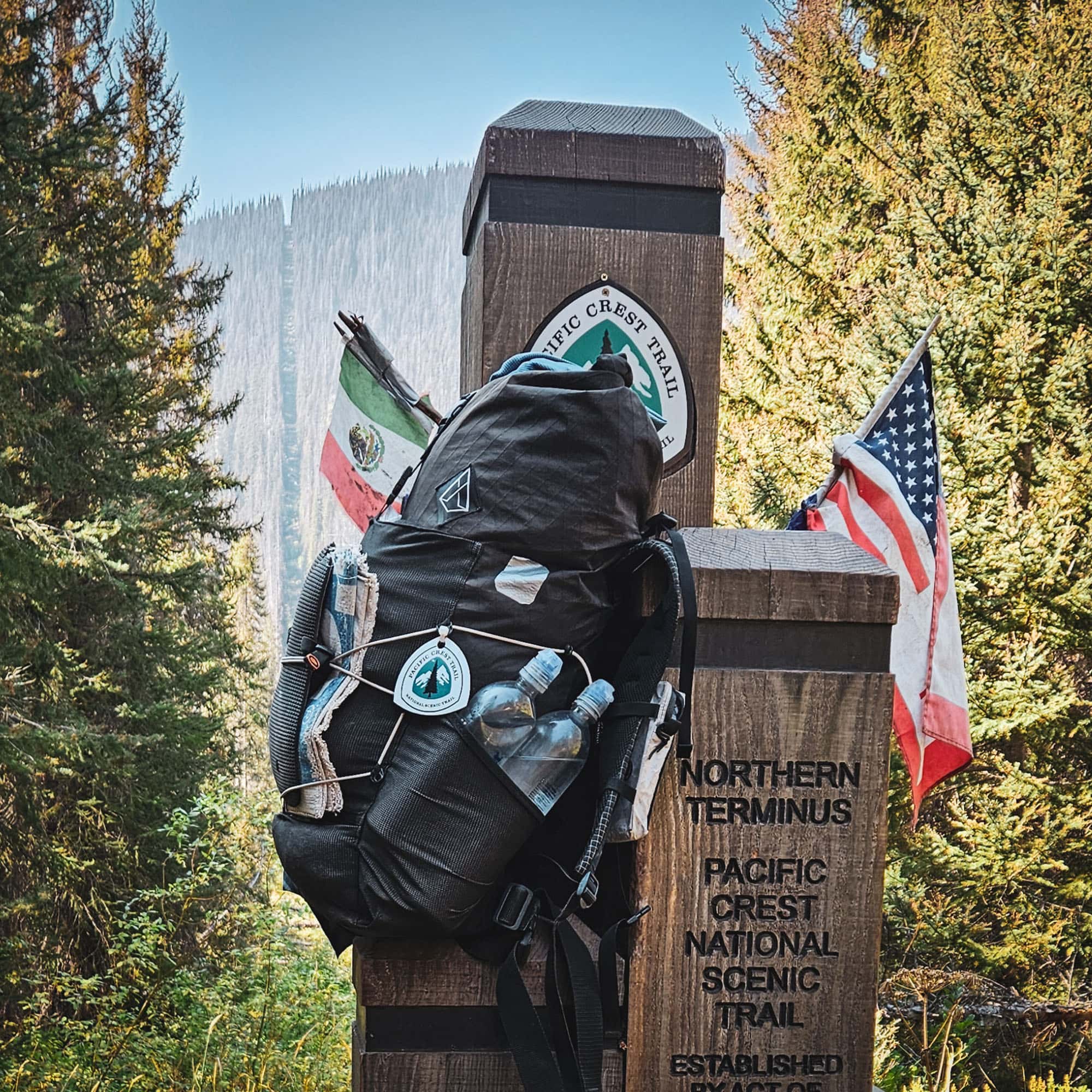 Ultraleicht Rucksack Agilist, Schultergurte für Thru-Hikes