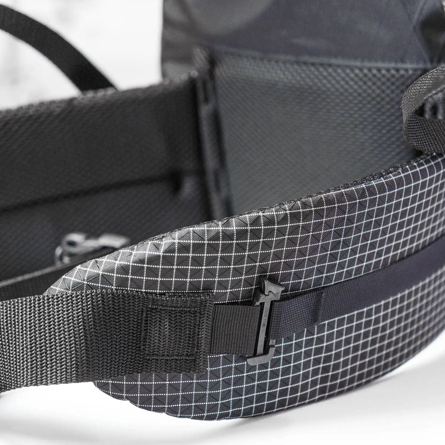Ultraleicht Rucksack WeitLäufer Agilist gepolsterter Hüftgurt