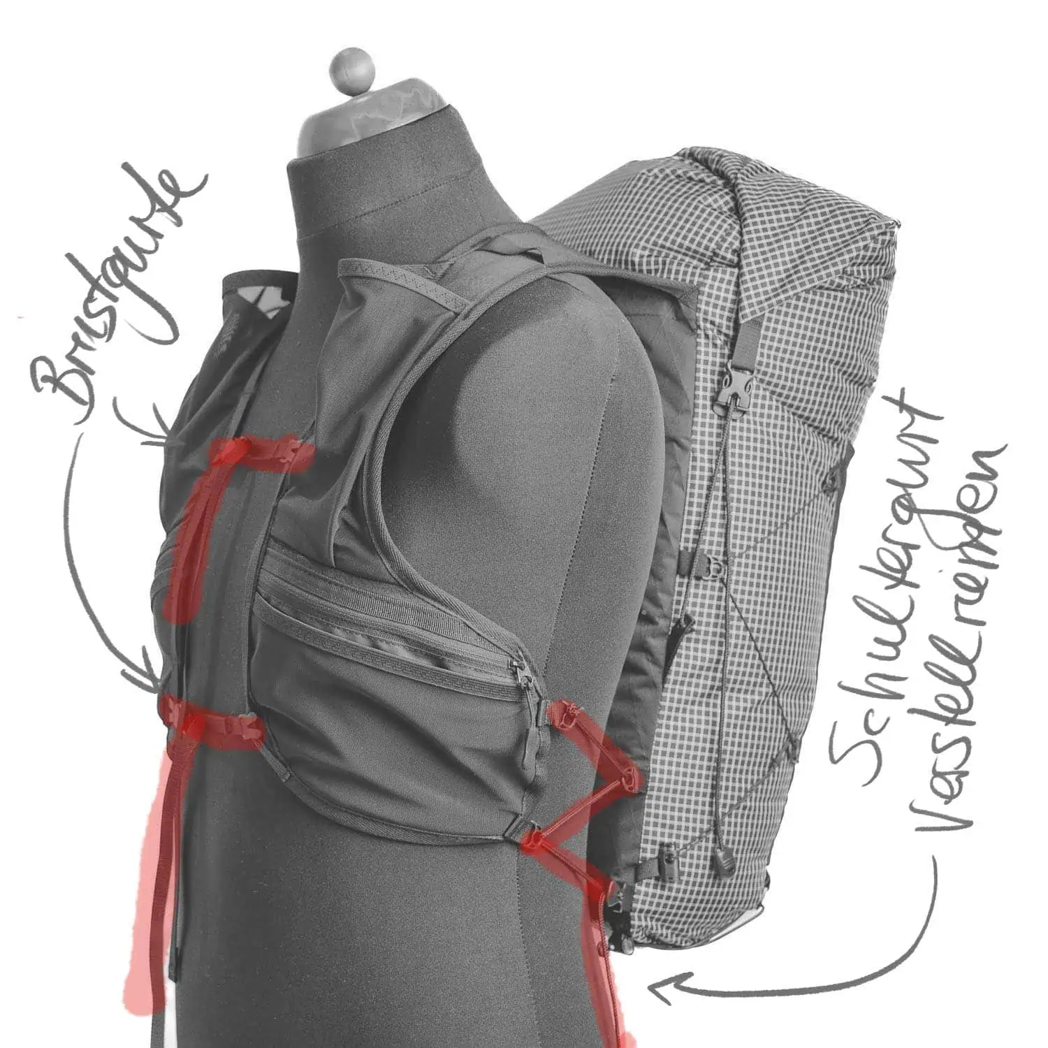 Laufrucksack Trailrunning Rucksack WeitLäufer Trailist
