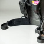 Gepolsterter Hüftgurt des Agilist mit 10 mm EVA-Schaum und Mesh, Detailansicht