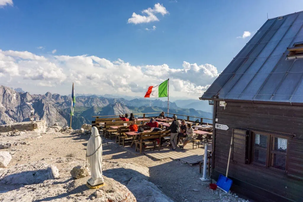 Packliste Alpenüberquerung Hütten