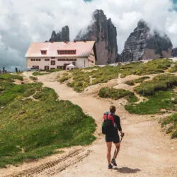 Packing list for an Alpine crossing staying in mountain huts